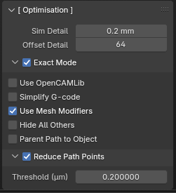 Cam Optimization